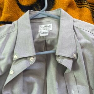 L.L. Bean slightly fitted collared shirt